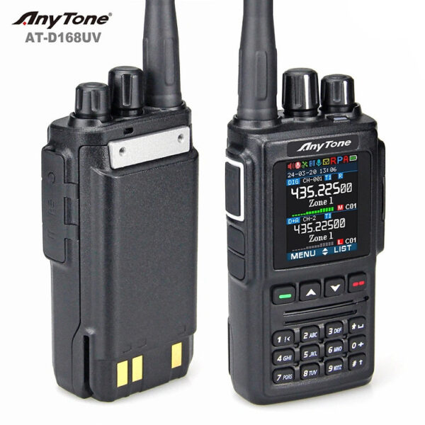 Anytone AT-D168UV . VHF/ UHF analogico e digitale DMR