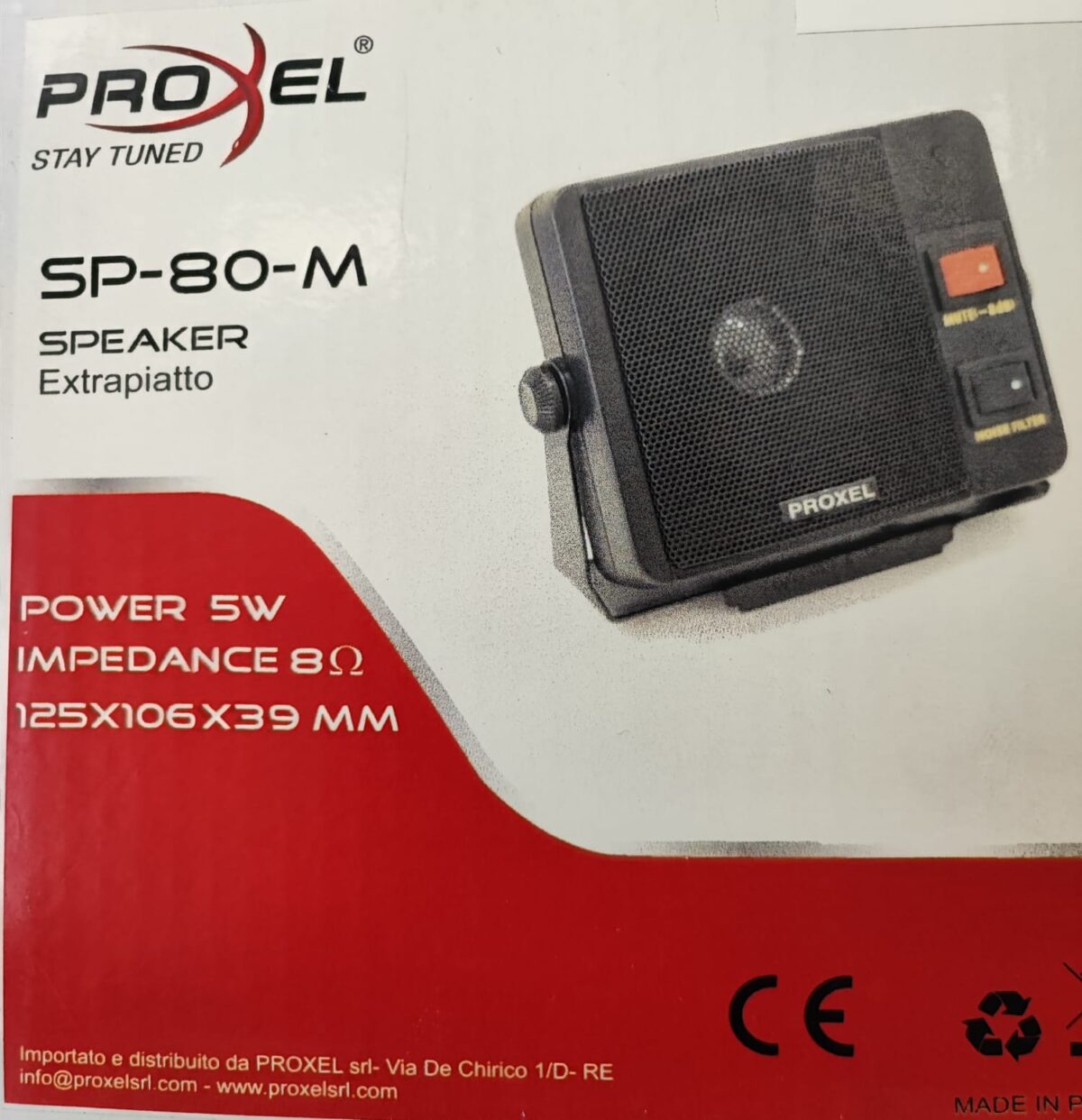 PROXEL SP-80M (SPEEKER CON FILTRO) - immagine 2