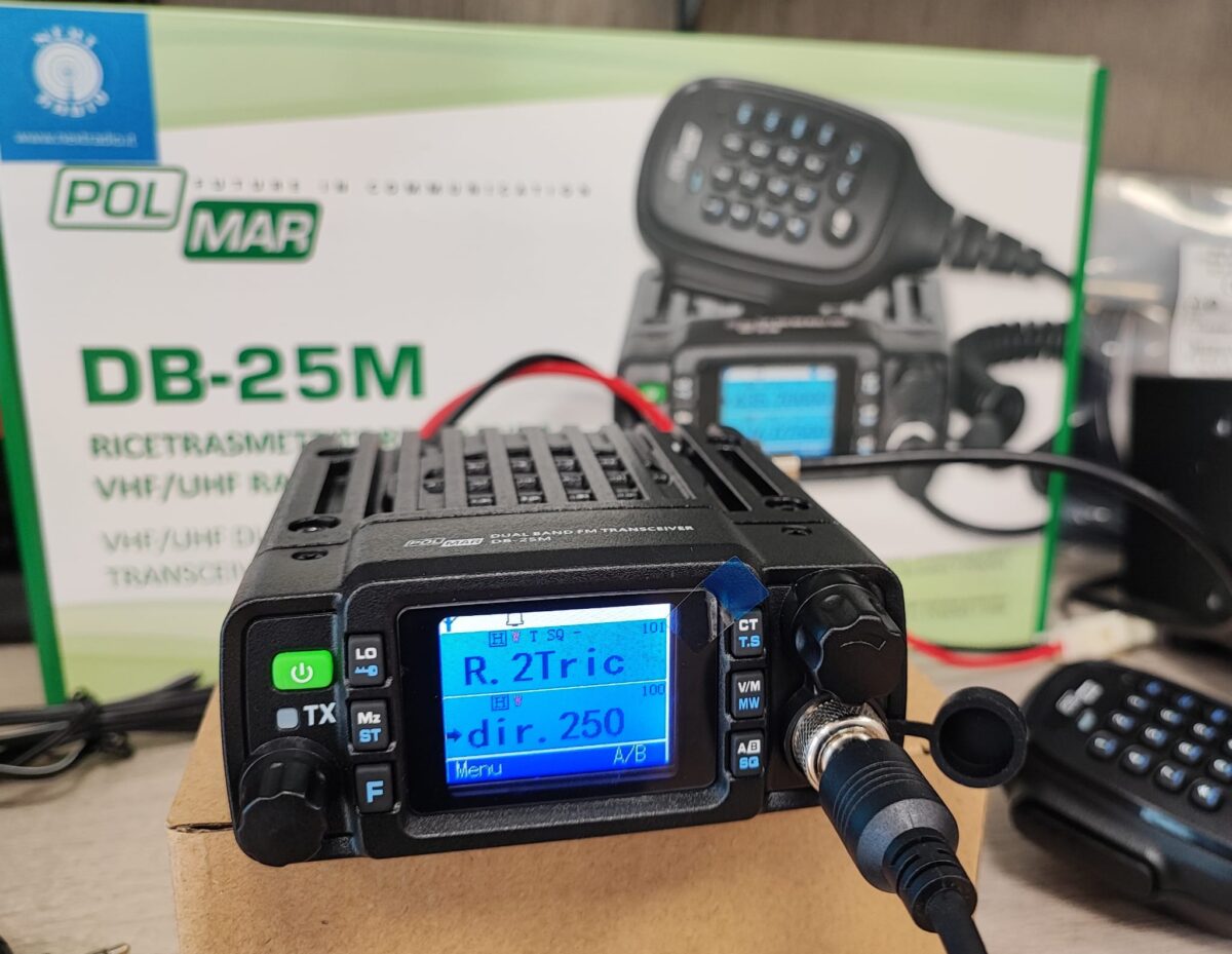 POLMAR DB-25M ricetrasmettitore VHF/UHF 25w - immagine 1
