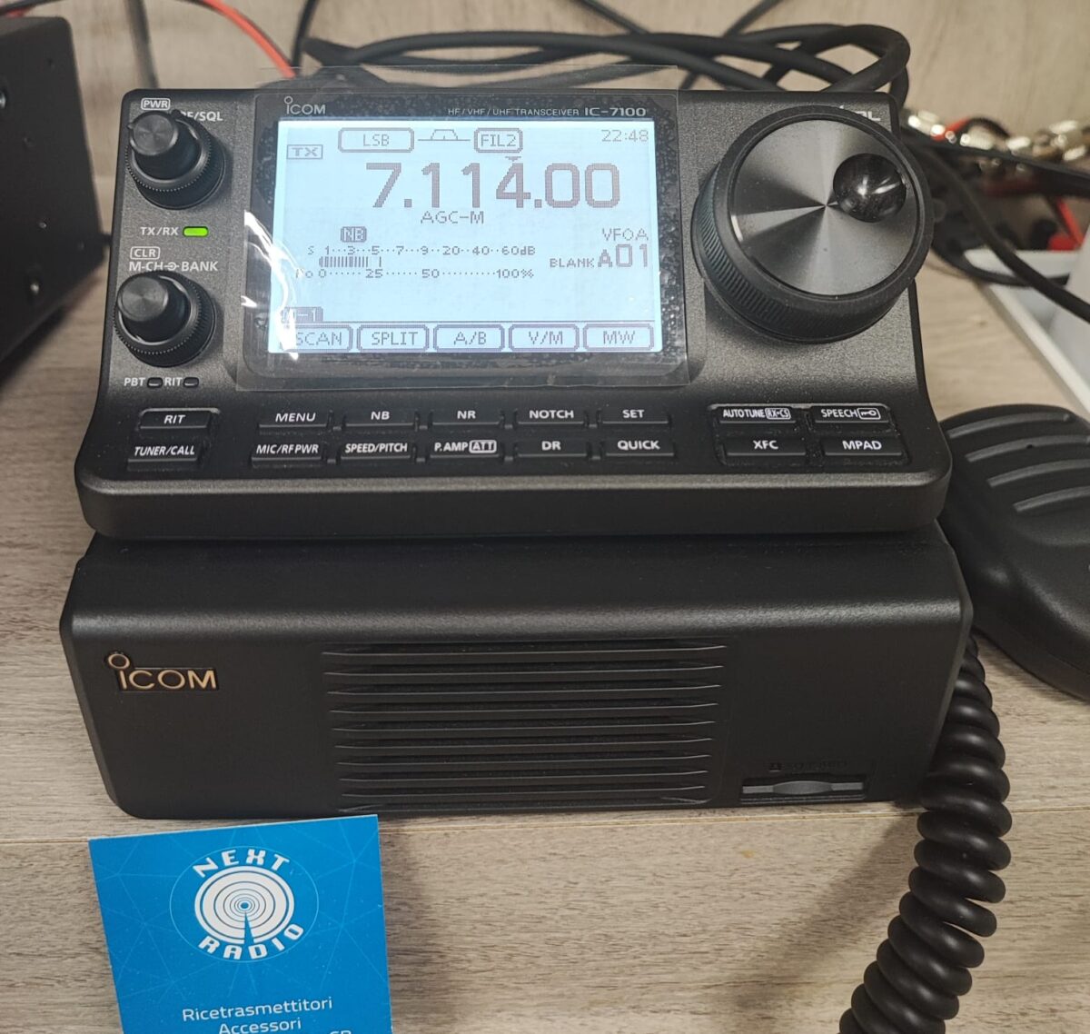 ICOM IC-7100 - ricetrasmettitore HF/50/70/VHF/UHF all mode (2 MESI DI VITA!!) - immagine 1