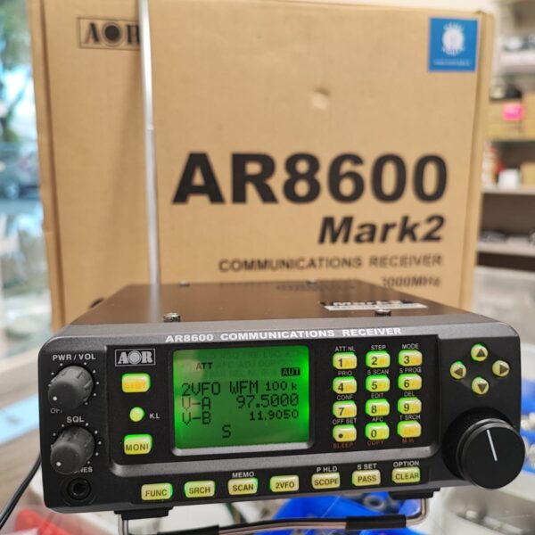 AOR AR-8600 MARK 2 - RICEVITORE SCANNER 100KHZ -3000MHZ - All mode