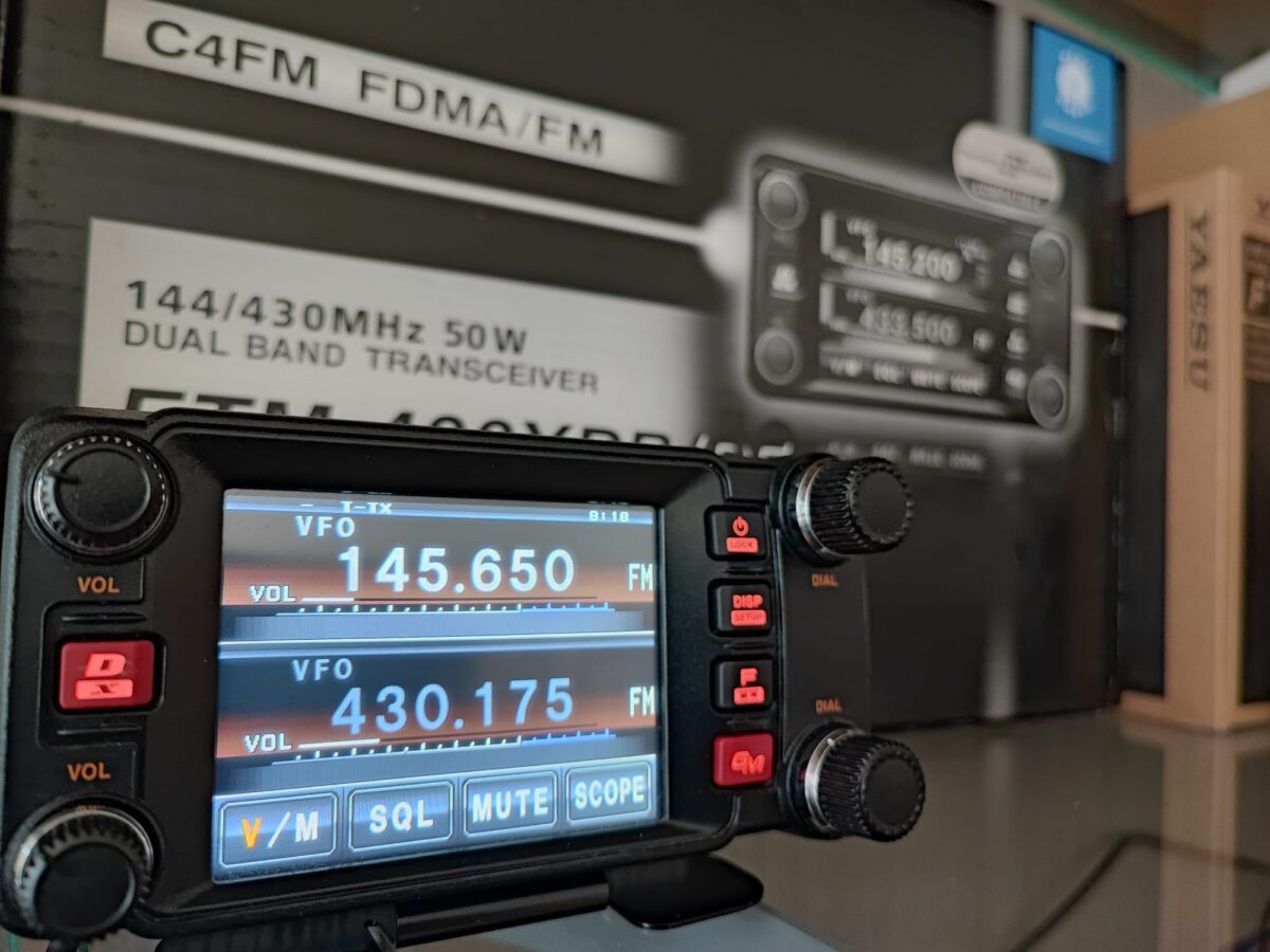 YAESU.FTM400XDE YAESU FTM-400XDE - ricetrasmettitore VHF/UHF 50w- FM/C4FM - immagine 1